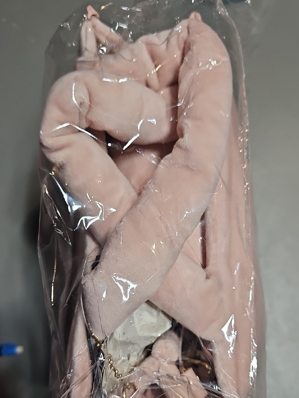 Juicy Couture Pink Mini Velour Logo Tote Crossbody Shoulder Hand Bag NWT - Picture 8 of 14